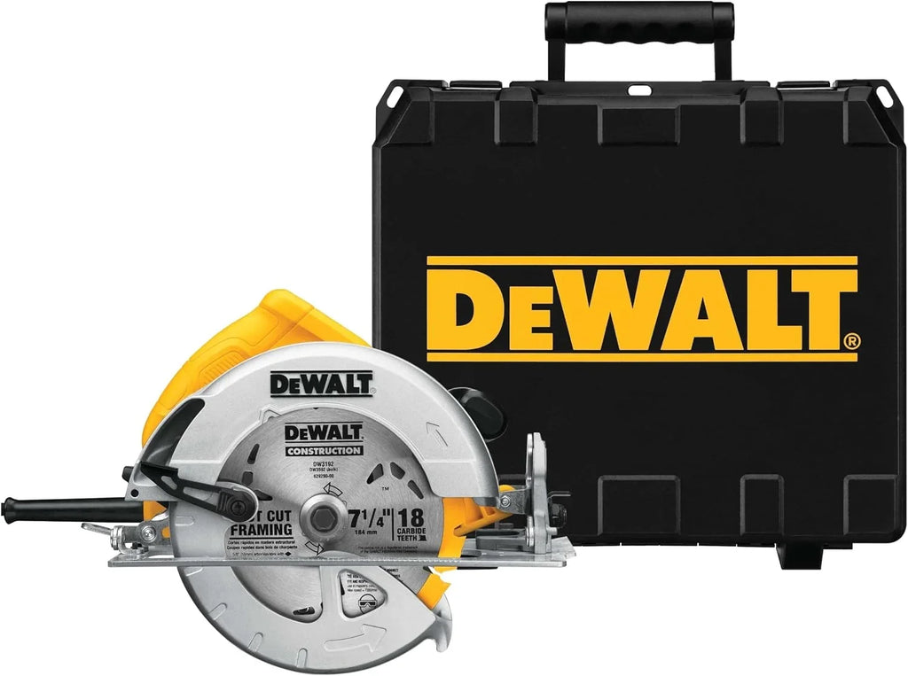 DEWALT Sierra circular de 190 mm 1600W, DWE575K-QS