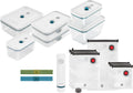 ZWILLING Fresh & Save Set inicial de vacío para alimentos, vidrio, 16 piezas, bomba, recipientes y bolsas