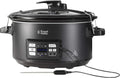 Russell Hobbs Olla de Cocción Lenta Sous Vide - Olla 3 en 1: Cocinar al Vacío, Cocción Lenta y Medidor Temperatura, Pantalla Digital LED, 6 Raciones, Recipiente Extraíble de Cerámica, Negro - 25630-56