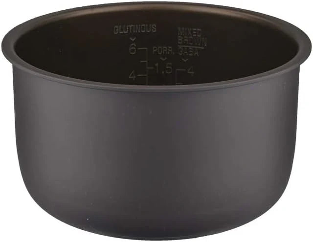 CUCKOO CR-0631F - Arrocera Micom de 6 tazas (sin cocinar) / 12 tazas (cocinada) con olla interior antiadherente, 7 modos de menú, pantalla LCD, tecnología de lógica difusa, limpieza automática