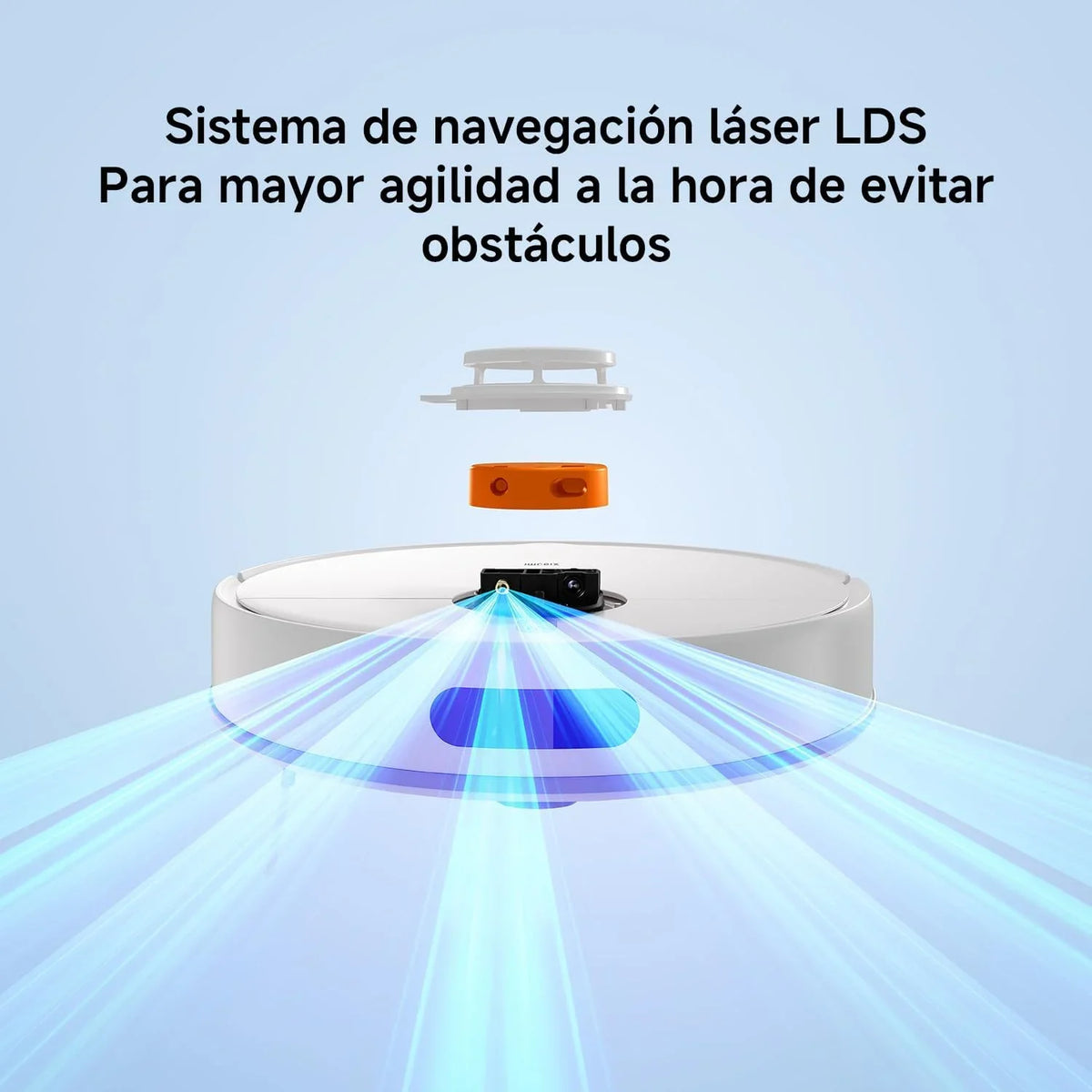 XIAOMI S40C Robot Aspirador con Fregado, 5000 Pa, Control App y Voz
