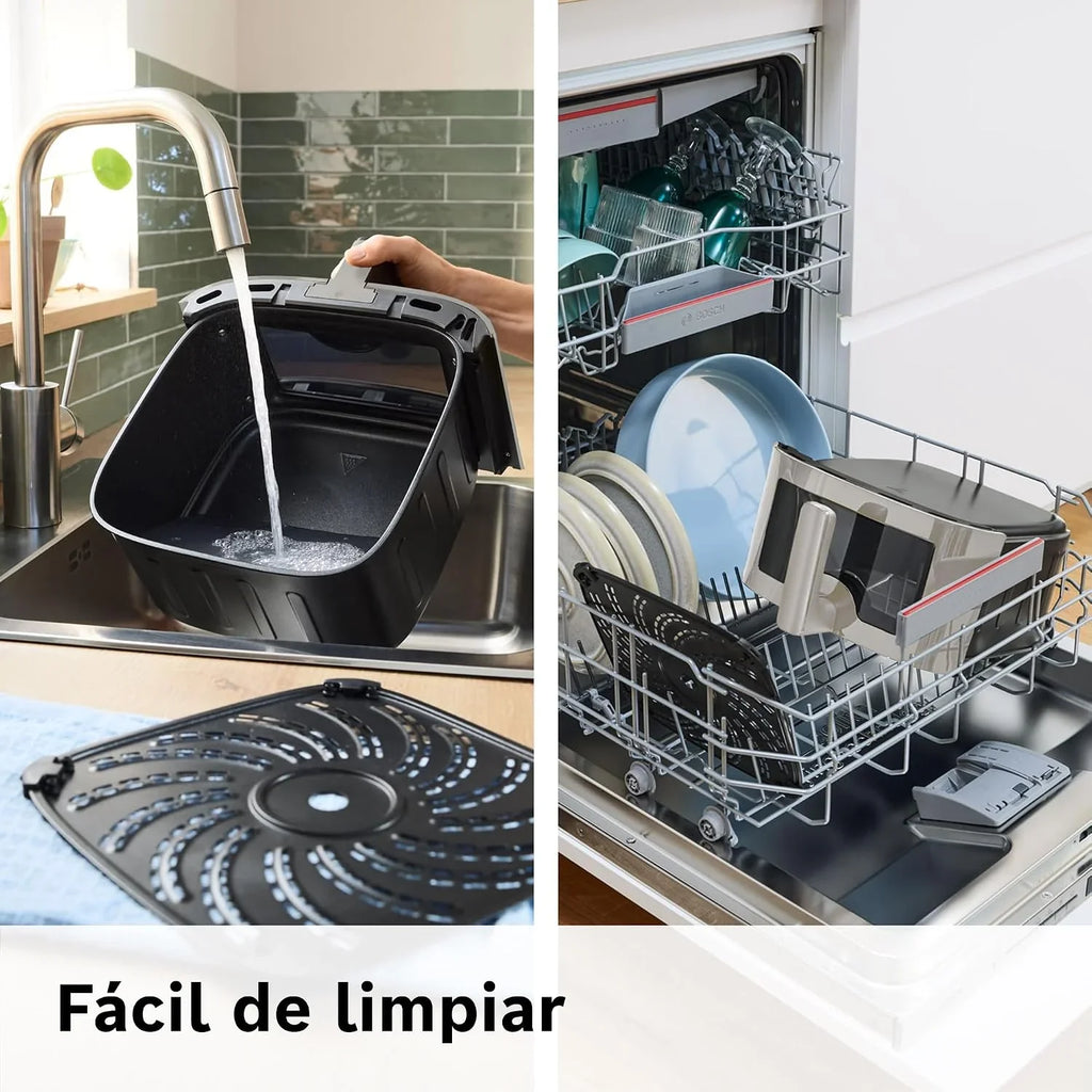 Bosch, Freidora de aire Serie 6, 7.2L, Ventana, Crema, MAF671C0
