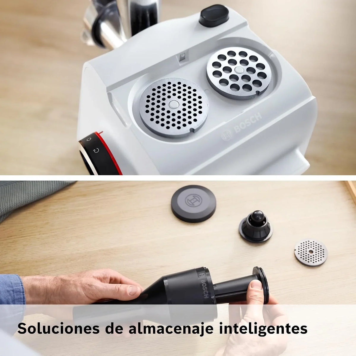 Bosch, Picadora de carne, MultiPower Serie 4, 500W, MFWS420W
