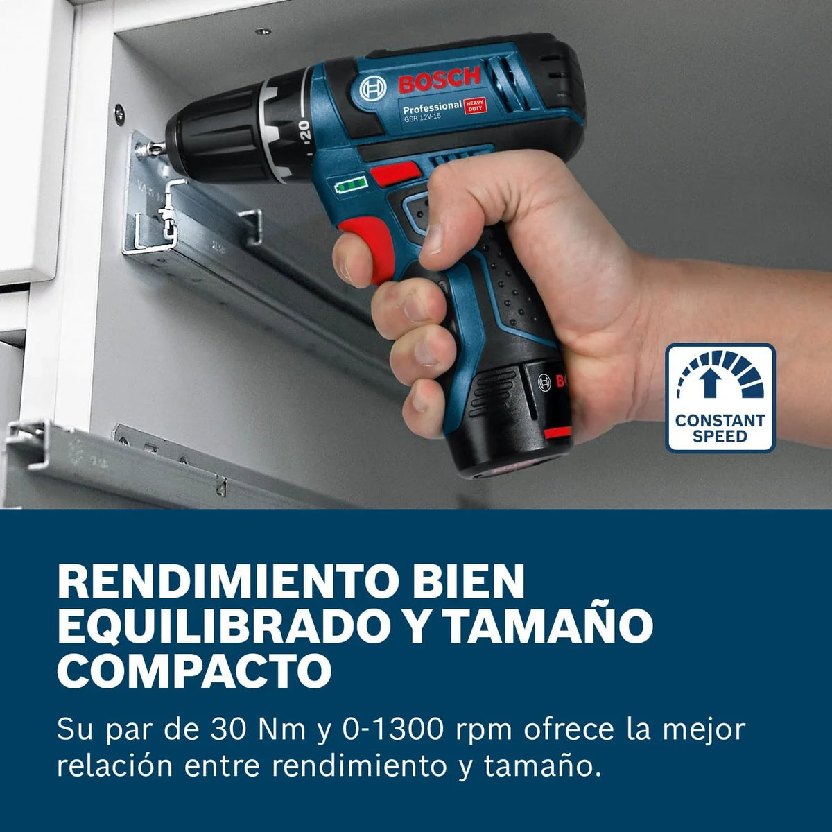 Bosch Professional 12V System atornillador a batería GSR 12V-15 (incl. 2 baterías de 2,0, cargador, set de 39 accesorios, bolsa de herramientas) - Set exclusivo de Amazon