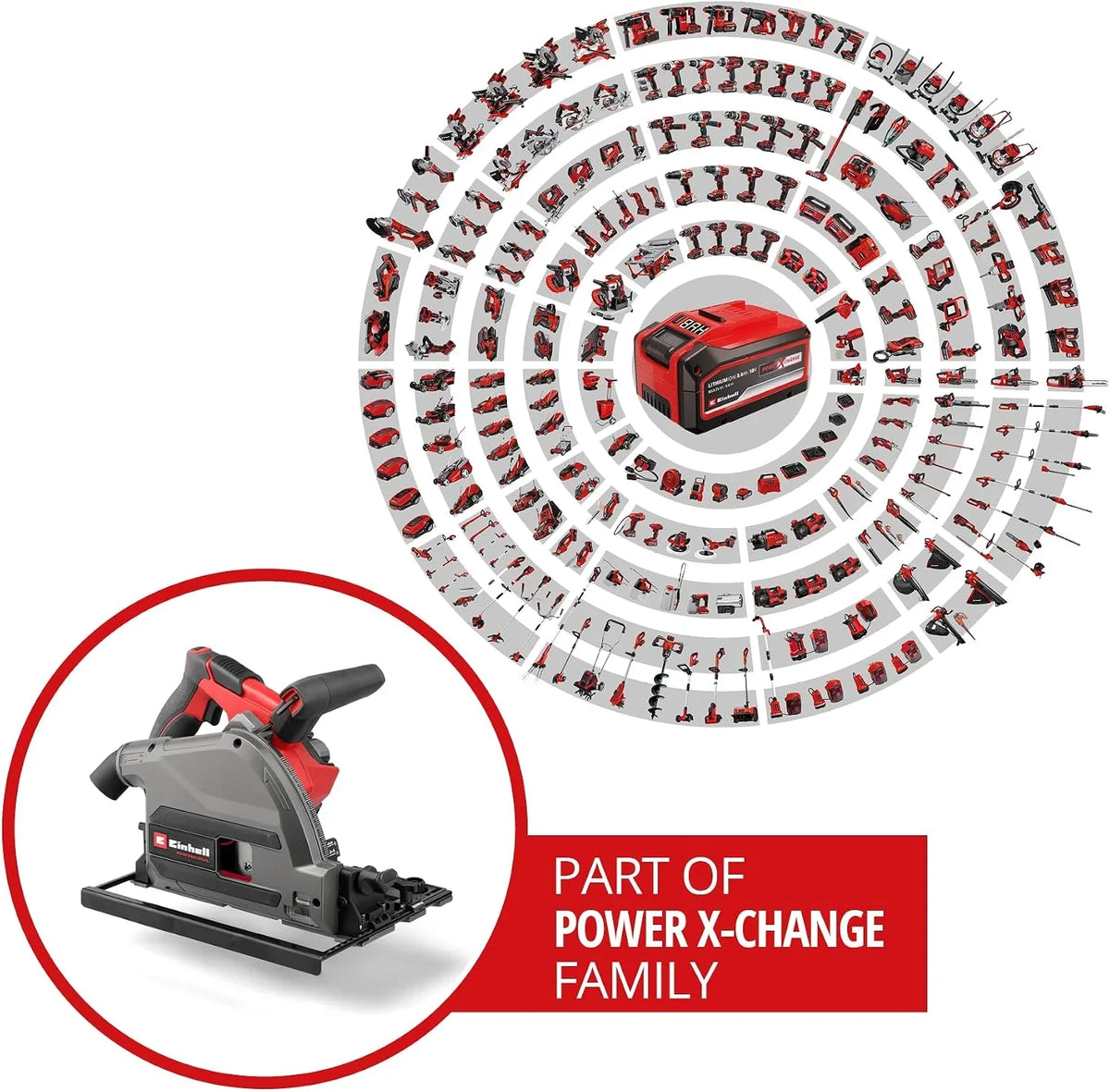 Einhell Professional Sierra de incisión con batería TP-PS 18/165 Li BL-Solo
