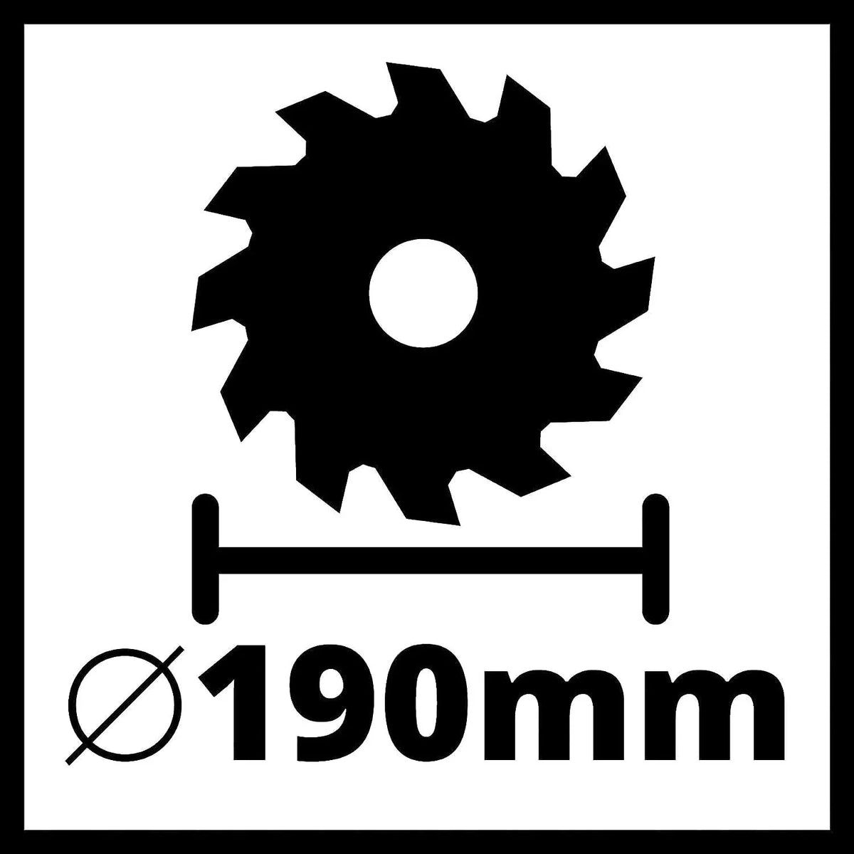 Einhell Sierra circular manual TE-CS 190/1 (1500 W, 5.500 min-1, ajuste sin herramientas, gran estribo de agarre, mesa de sierra de aluminio, bloqueo de husillo, incl. hoja de metal duro)
