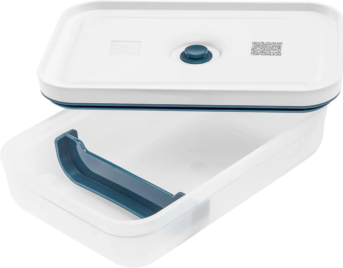 ZWILLING Fresh & Save Set inicial de vacío para alimentos, vidrio, 16 piezas, bomba, recipientes y bolsas
