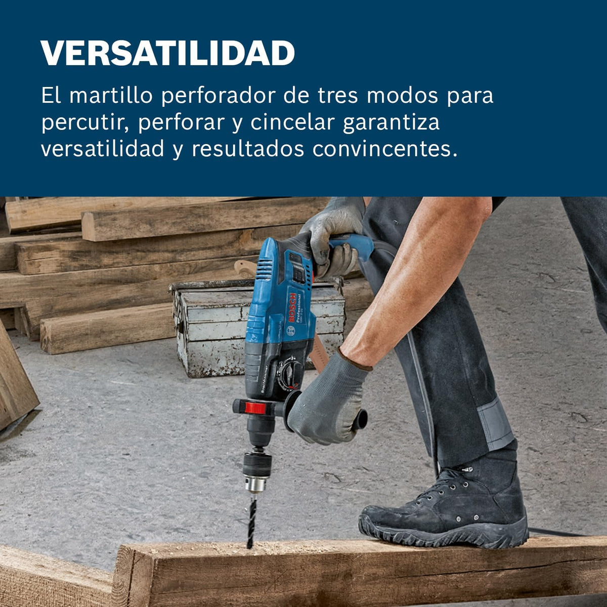 Bosch PRO Martillo perforador SDS plus GBH 2-21