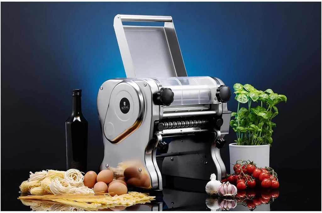Royal Catering RC- EPM220 Máquina para pasta - 22 cm - de 1 a 14 mm - eléctrica