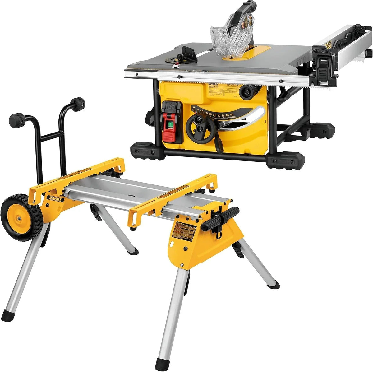 Dewalt DWE7485-QS - Sierra de mesa (210 mm, 1850 W + base DE7400)