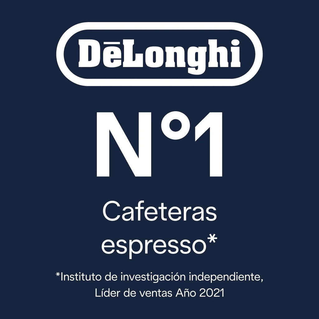 De'Longhi Dinamica Plus - Cafetera Superautomática 24 Bebidas Titanio