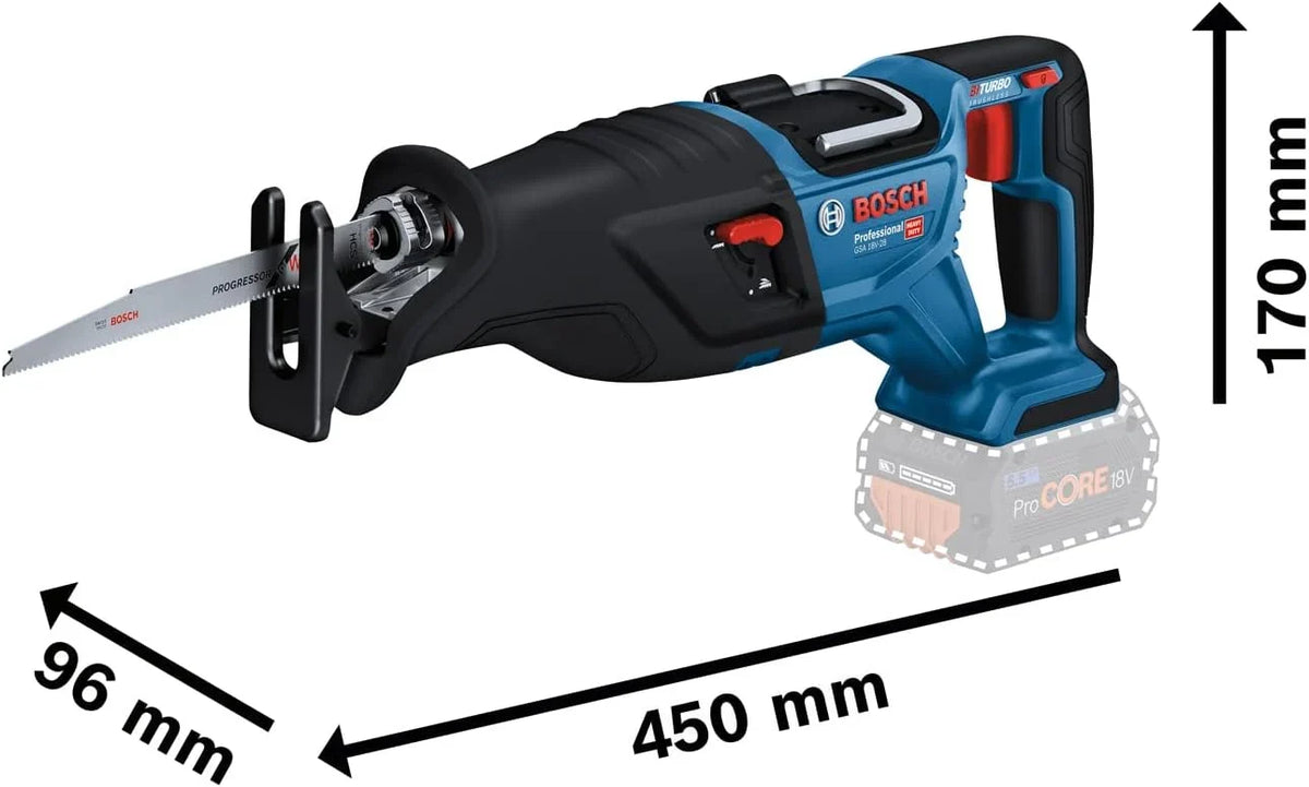 Bosch PRO Sierra sable de batería GSA 18V-28