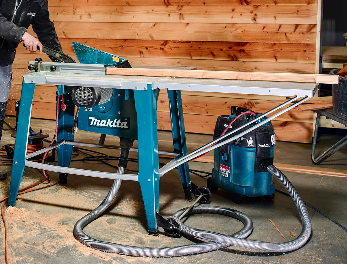 Makita 2712 Sierra de Mesa, 2 W, Negro, Azul, 315mm