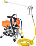 VEVOR Pulverizador de Pintura 2000 W Máquinas Pintura Airless 2 L/min Pistola de Pulverización Eléctrica sin Aire Presión Máxima 3000 PSI con Manguera de 9 m para Pared, Mueble, Exterior, Interior