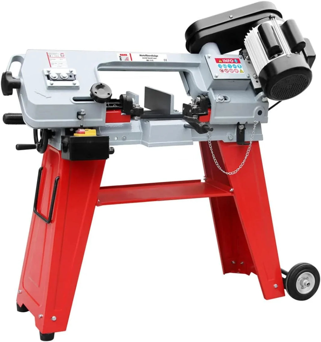 Holzmann - Sierra de cinta (descenso semiautomático, diámetro 110 mm, 230 V 360 W – BS 115 N-230 V)