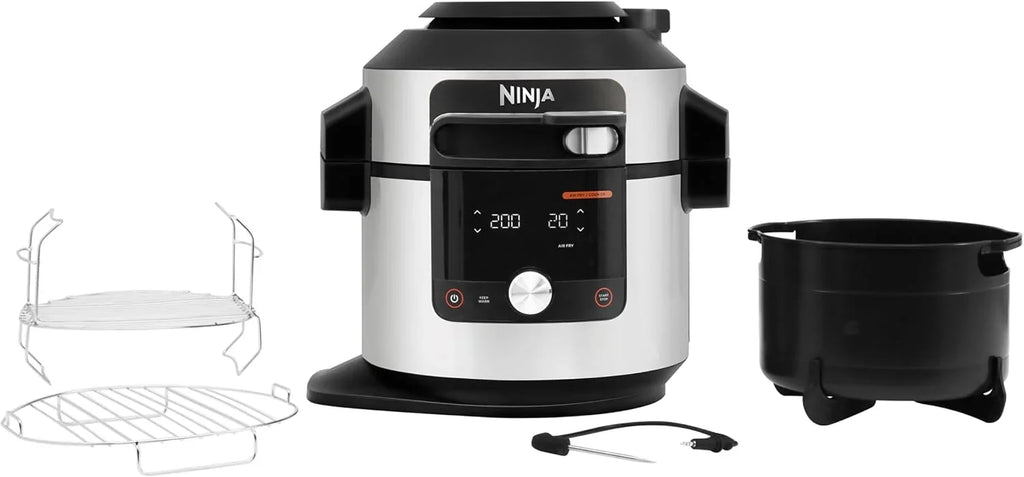 Ninja Foodi MAX, Olla Eléctrica Multifunción Slow Cooker con SmartLid, 7,5L