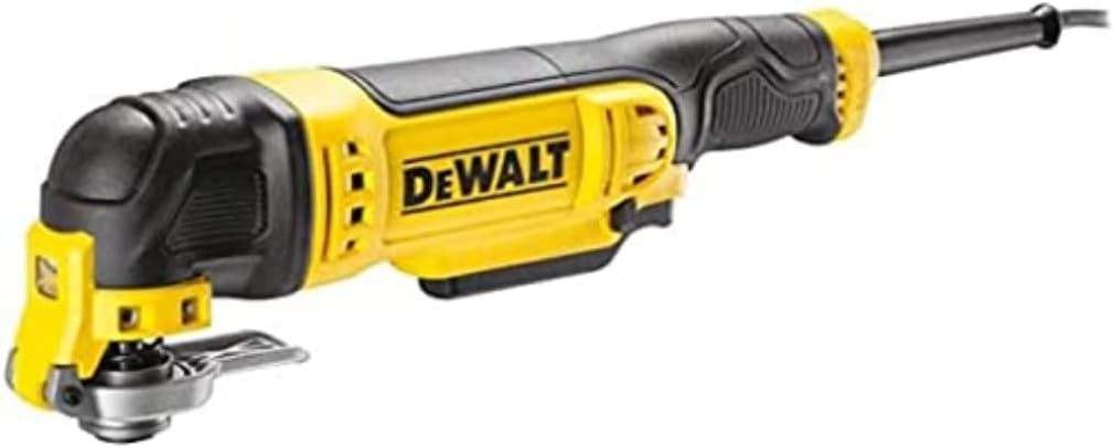 DeWALT DWE315 -Herramienta multifunción oscilatoria QS, Negro/Amarillo