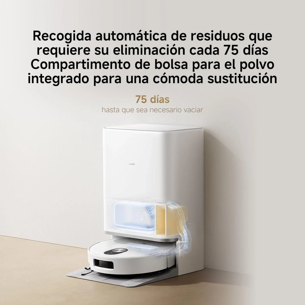 XIAOMI 5 Robot Aspirador con Fregado, 20000 Pa, Navegación DToF