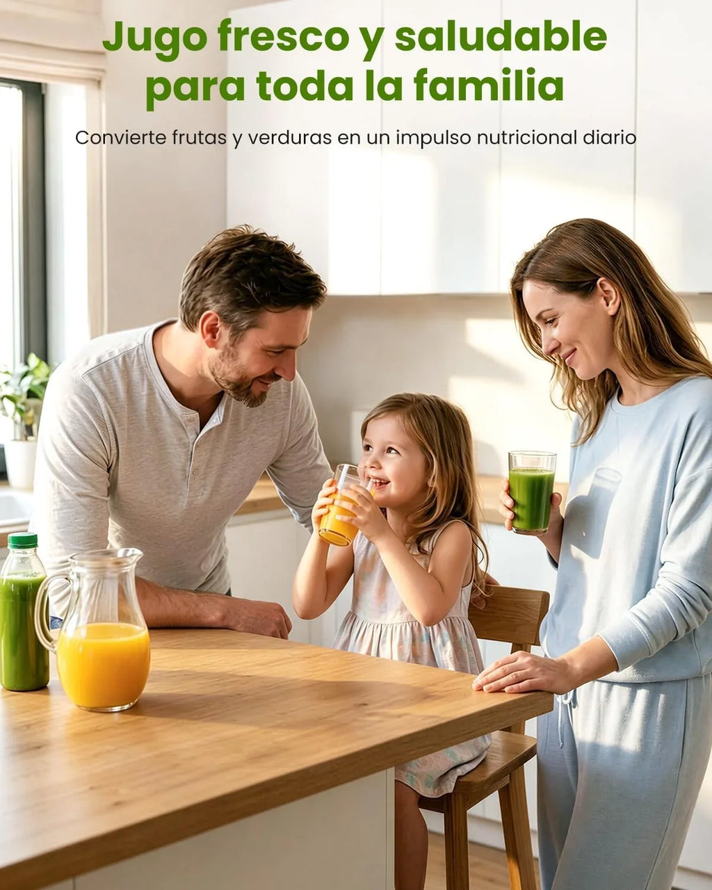 LINKChef Fruta Entera Extractor de Zumos y Verduras, 130mm Calibrey 1,8L Licuadora Prensado en Frio, 250W Extractor de Jugo Juicer Machine, Función de Masticación Inversa, Fácil de instalar y limpiar