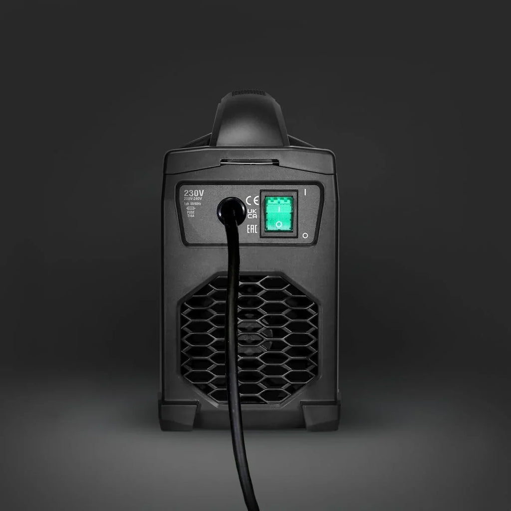 T-Arc 164 Soldadora Inverter Electrodo MMA 150A, con Máscara Automática tipo Casco y Accesorios, Máquina para Soldar Portátil Compacta y Sencilla, para Mantenimiento y Bricolaje Doméstico, 230V