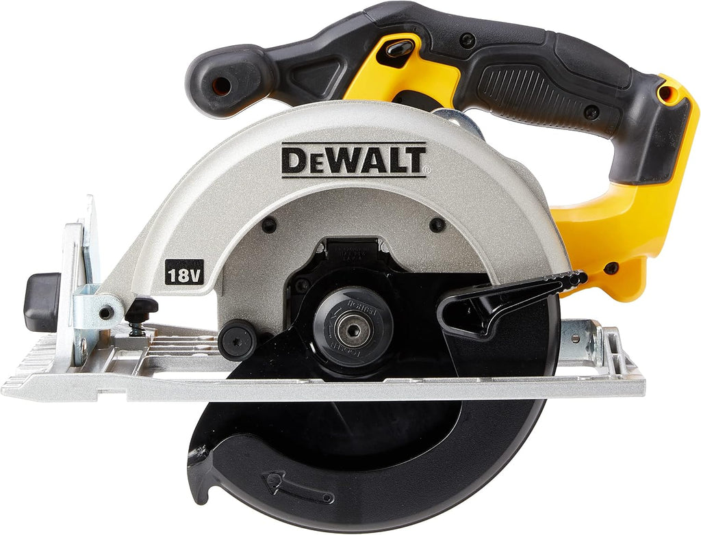 DeWalt DCS391N-XJ - Sierra circular XR 18V, diámetro de165 mm y 55 mm de profundidad sin cargador/batería, Arándano