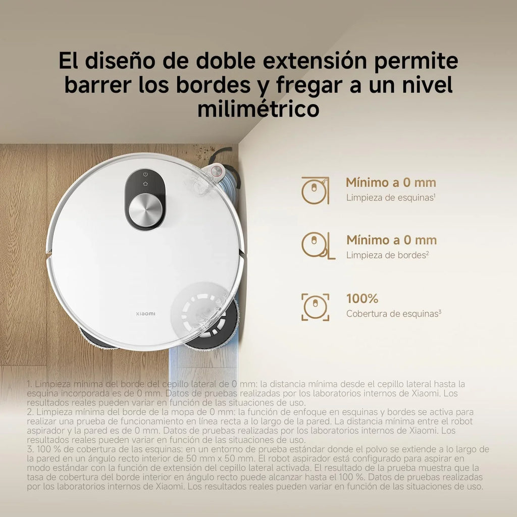 XIAOMI 5 Robot Aspirador con Fregado, 20000 Pa, Navegación DToF