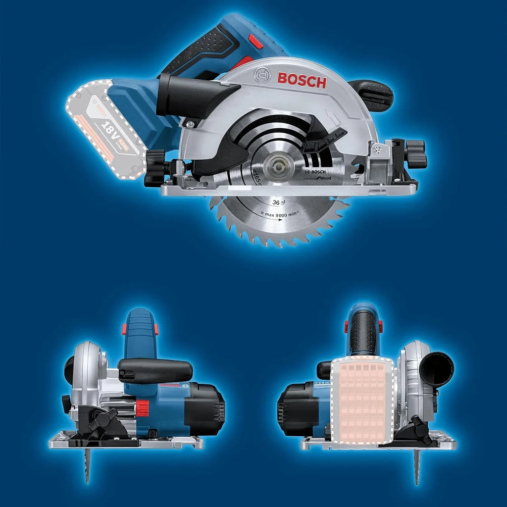 Bosch PRO Sierra circular a batería GKS 18V-57 G