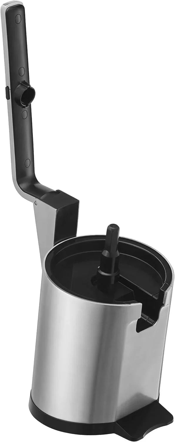 WMF Profi Plus - Exprimidor Eléctrico de Palanca, 1000 W,Ideal para Cítricos , Acero Inoxidable Cromargan, Exprimidor de Naranjas, Directo al Vaso, Apto Lavavajillas