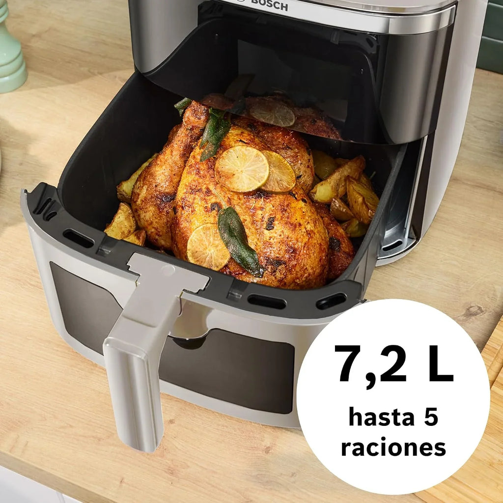 Bosch, Freidora de aire Serie 6, 7.2L, Ventana, Crema, MAF671C0