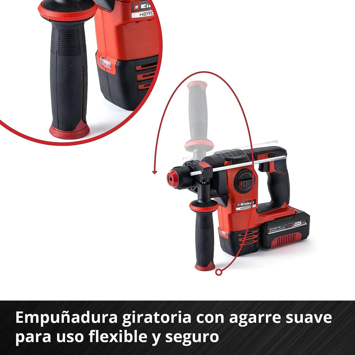 Einhell Professional Martillo perforador con batería HEROCCO 18/20