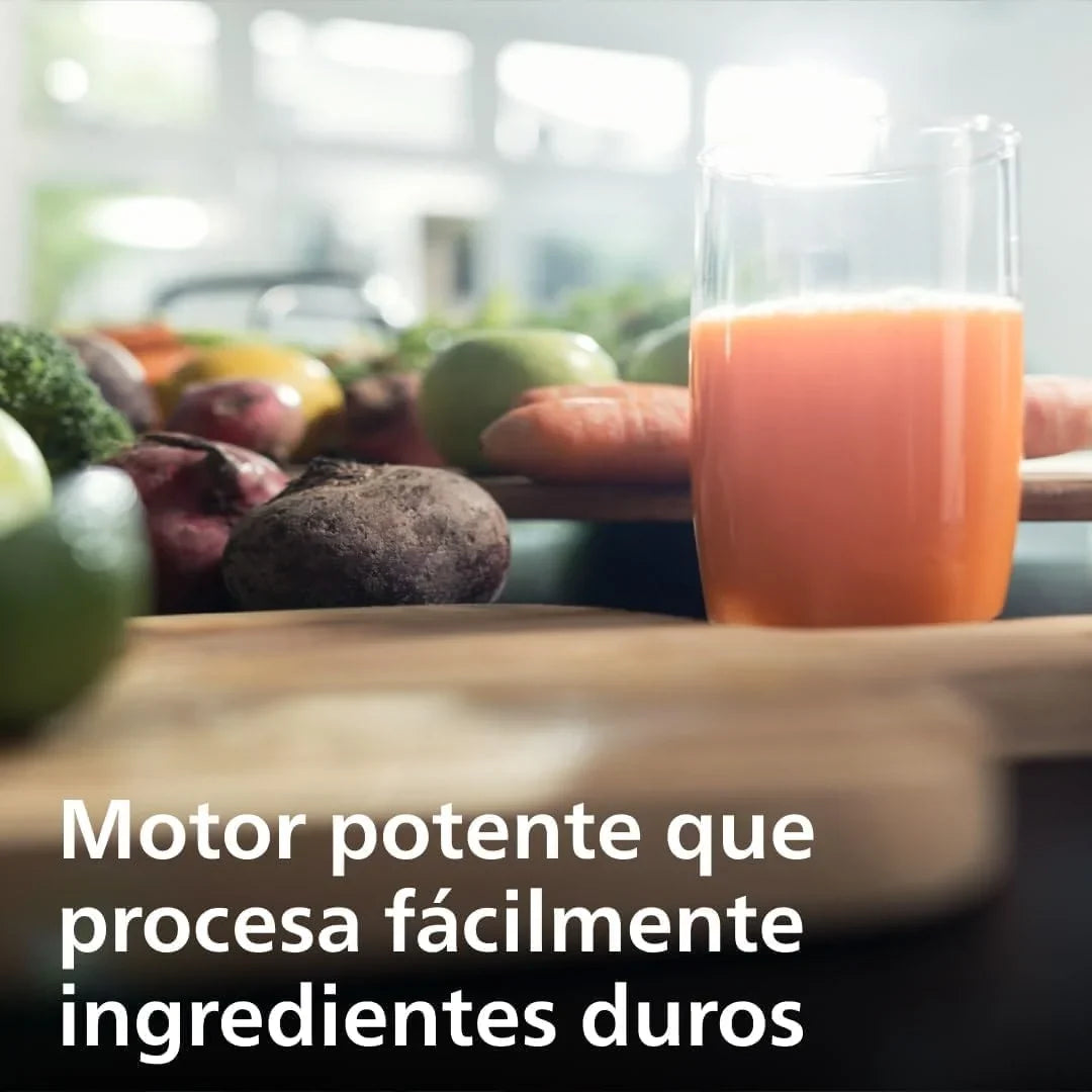 Philips 3000 licuadora zumos, 1100 W, Tubo XXL, FibreBoost, 2L