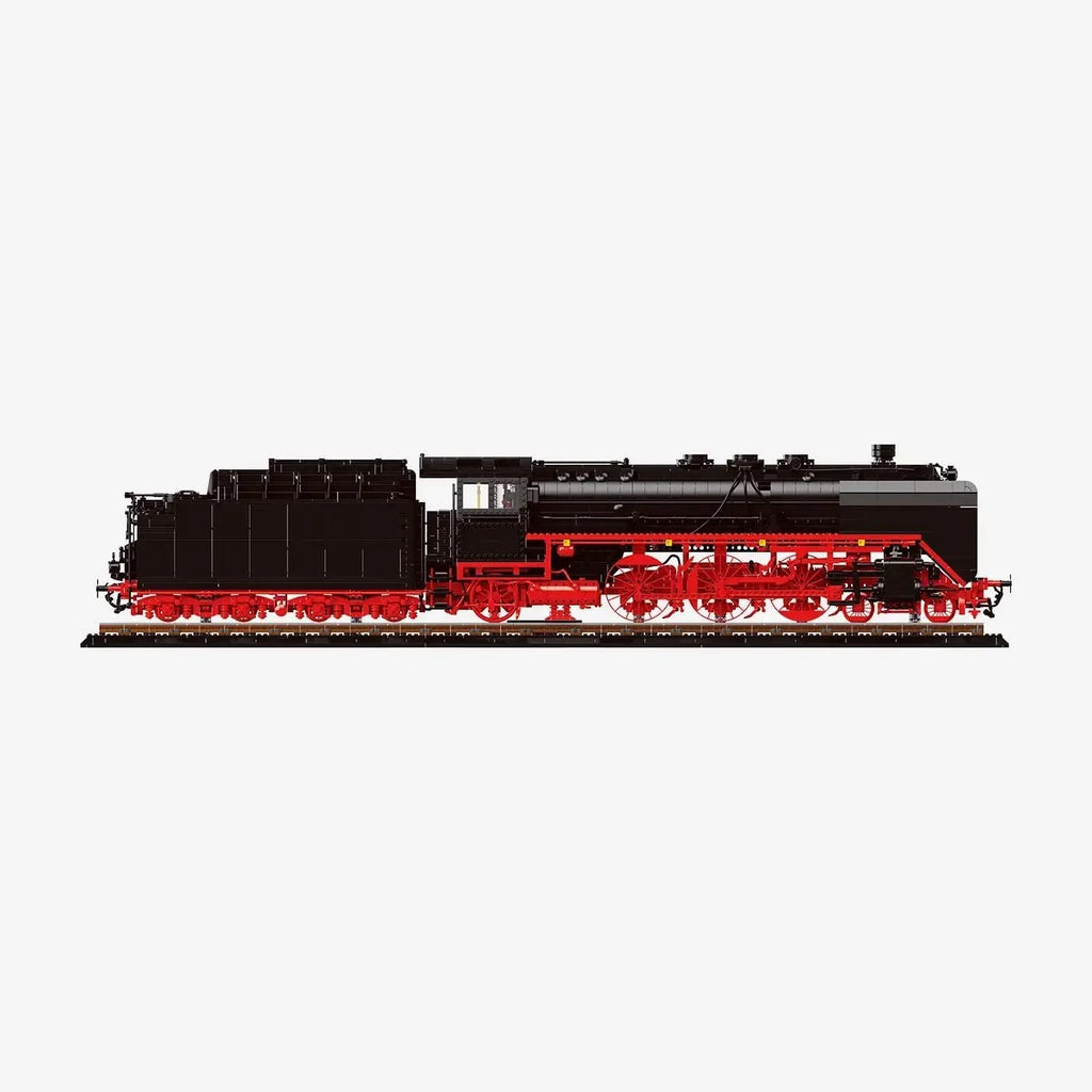 BlueBrixx Serie 01 Locomotora de vapor, 7234 bloques de sujeción, modelo de