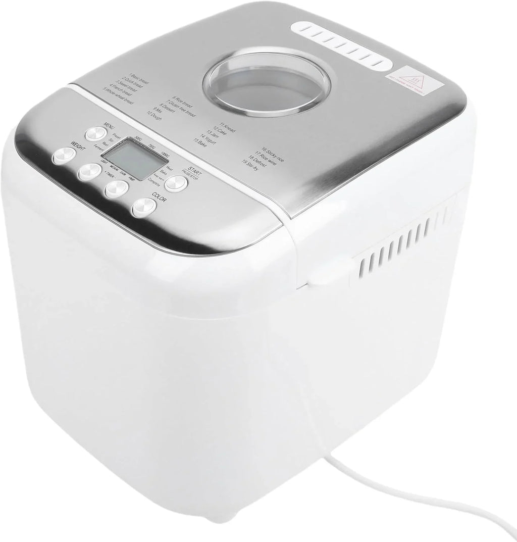 Panificadora Programable, Automática de 600 W con 3 Tamaños de