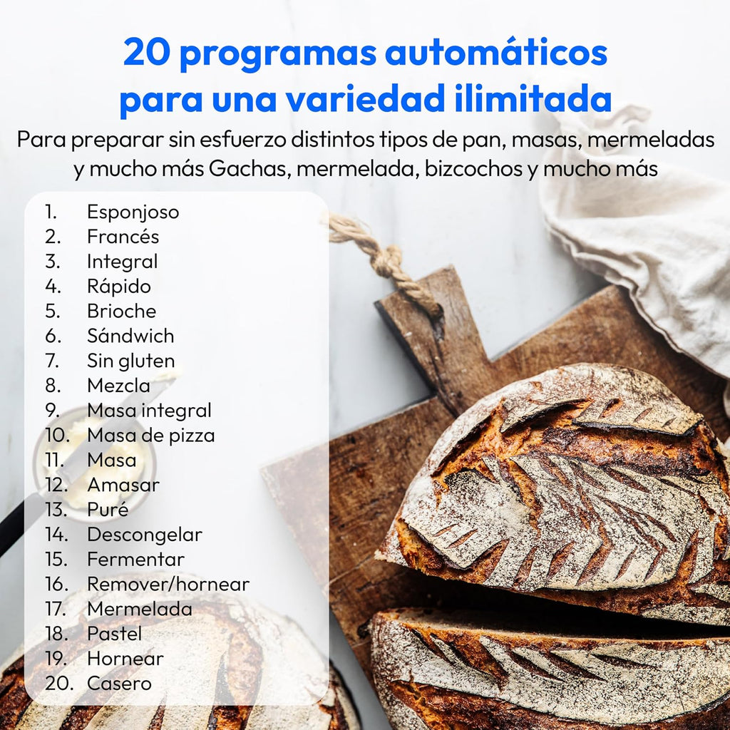 MEDION Panificadora, 950 W, hasta 1600 g