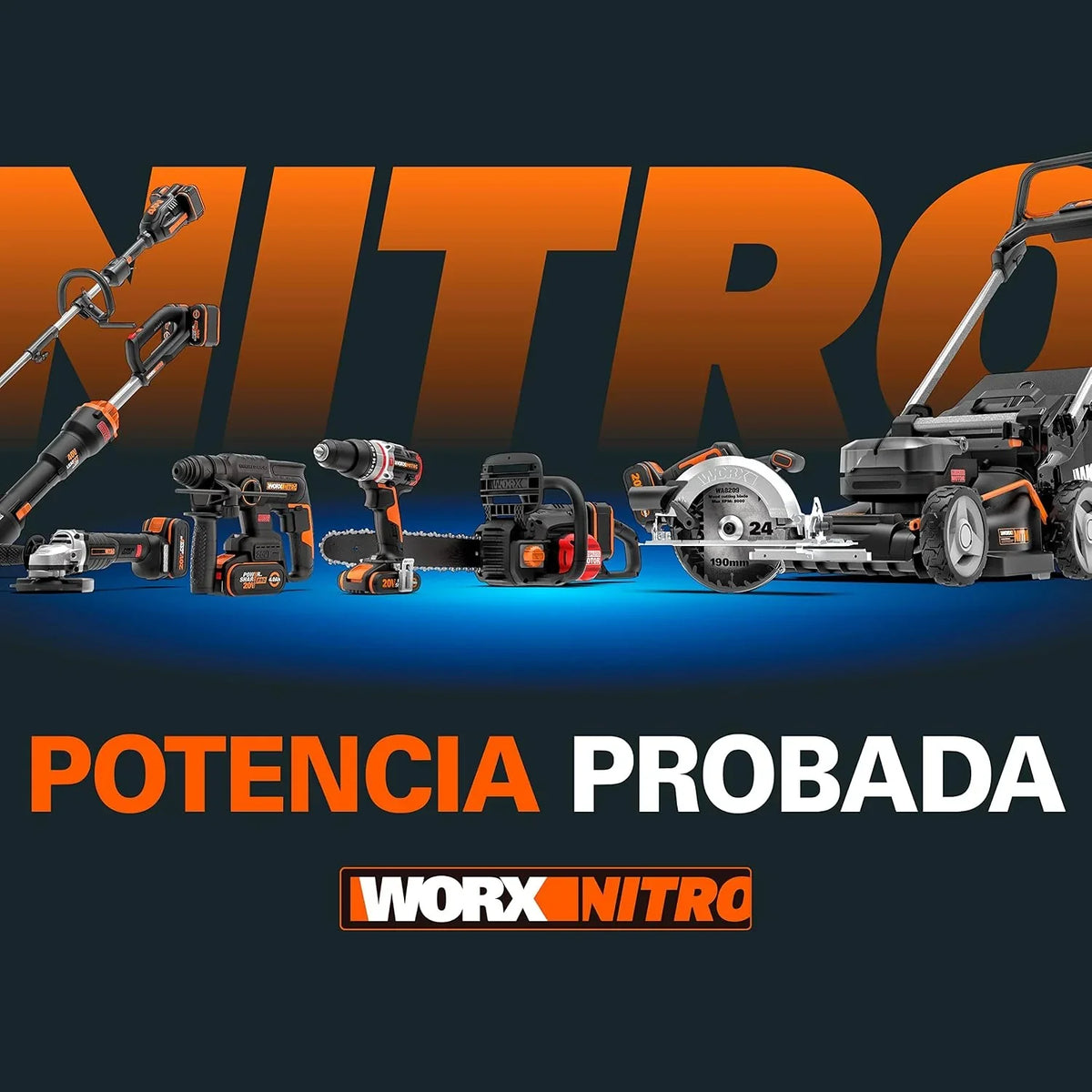 WORX Sierra circular Brushless WORXsaw XL 20V | PowerShare | WX531-1 batería 2Ah | Motor sin escobillas, diseño de cuerpo fino, rápido ajuste de profundidad