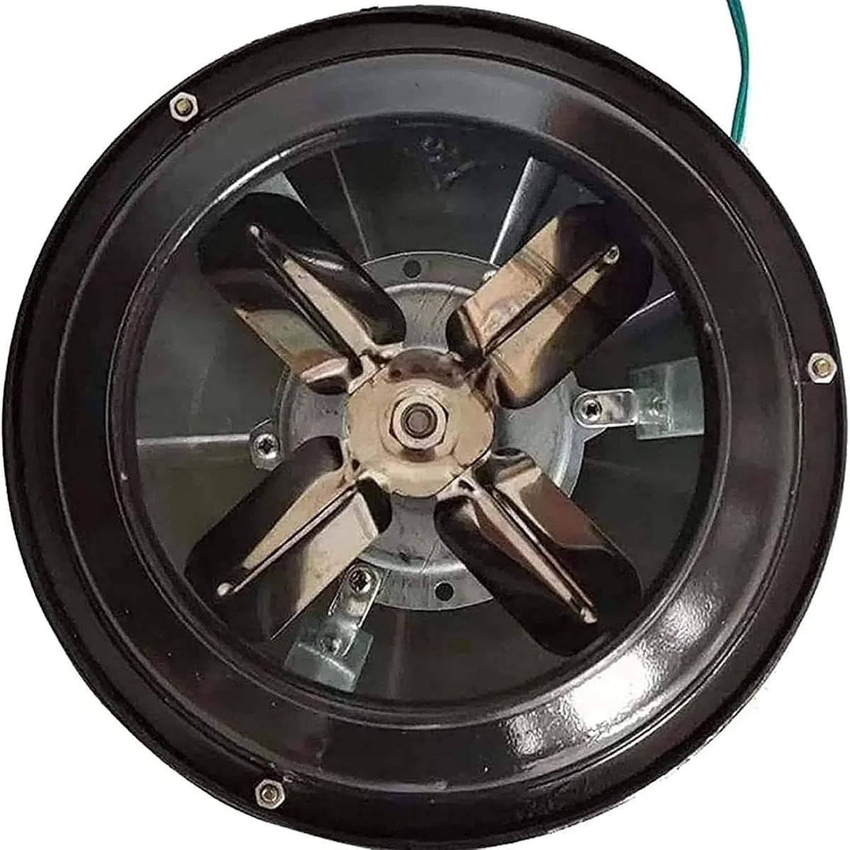 Ventilador de escape de chimenea de 100 W/120 W, evacuador de humo, ventilador de chimenea, inductor de corriente de aire para un flujo de aire eficiente, adecuado para chimeneas y chimeneas (1 unidad