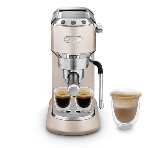 De'Longhi Dedica Arte EC885 - Cafetera espresso compacta con espumador profesional y 15 bares de presión