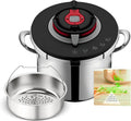 SEB Clipso + Chef Expert 8 L, Olla de cocción rápida con 4 programas, 6 a 8 personas, cocción rápida, compatibilidad con horno, P4571400