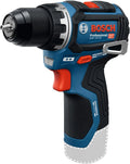 Taladro/atornillador a batería Bosch Professional 12V GSR 12V-32 (KickBack control óptimo, motor Brushless sin escobillas)