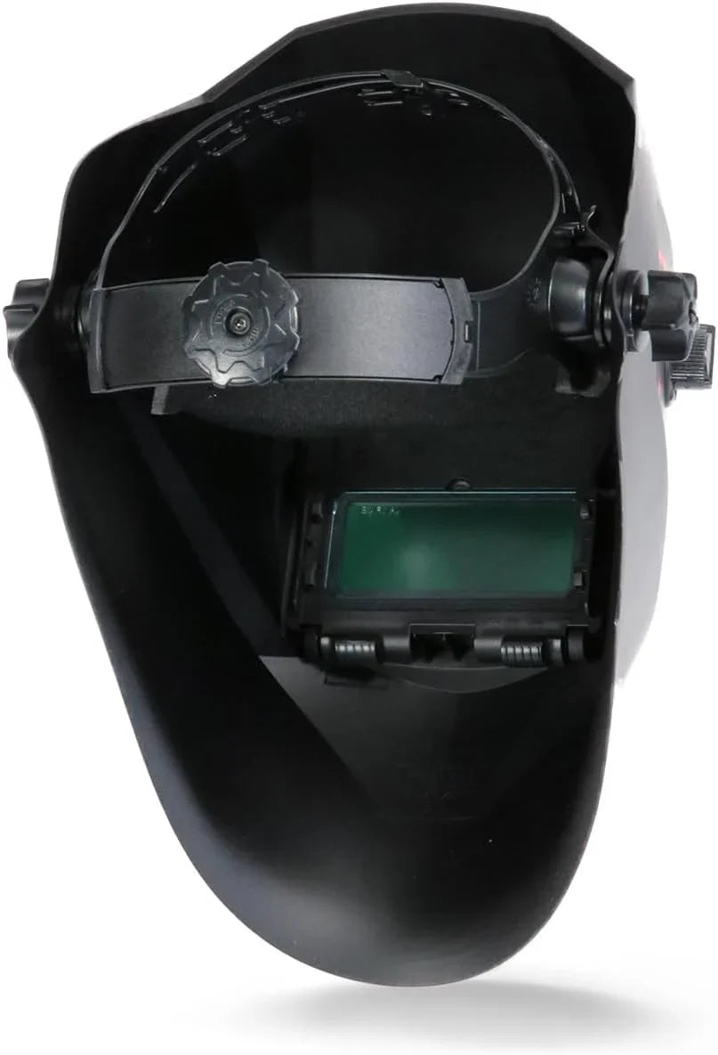 Telwin Force 205 Soldadora inverter a electrodo MMA con casque de soldadura automático y accesorios para soldadura, 200A