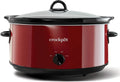 Crock-pot Express Crock Olla de cocción lenta, 8 cuartos de galón, color rojo