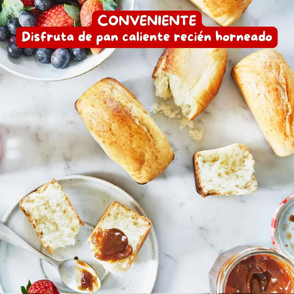 Moulinex Home Bread Baguette, Panificadora de 16 programas