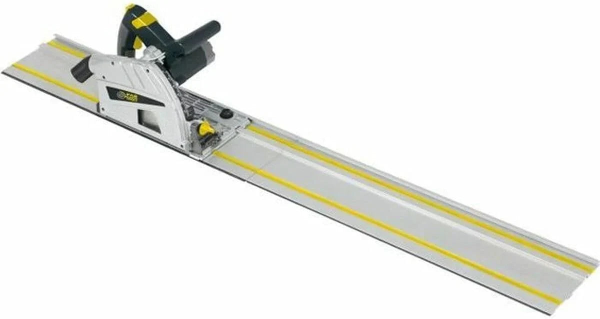Fartools CS 165R - Sierra circular sobre riel, 1650 mm, 1200 W, color negro