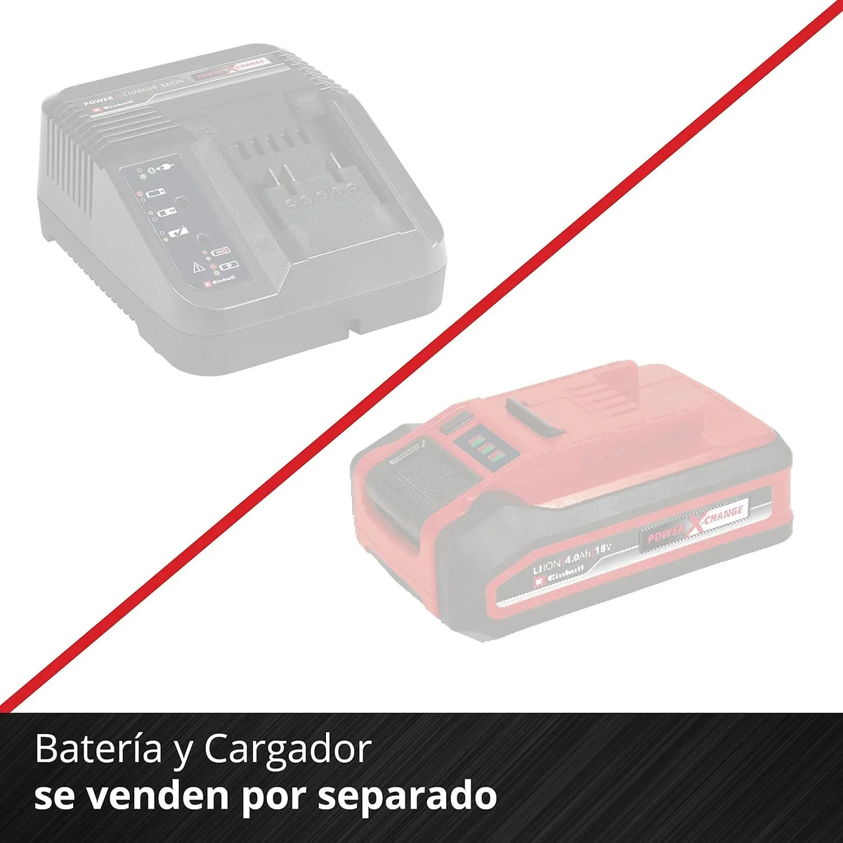 Einhell Professional Amoladora angular con batería AXXIO 36/230 Q