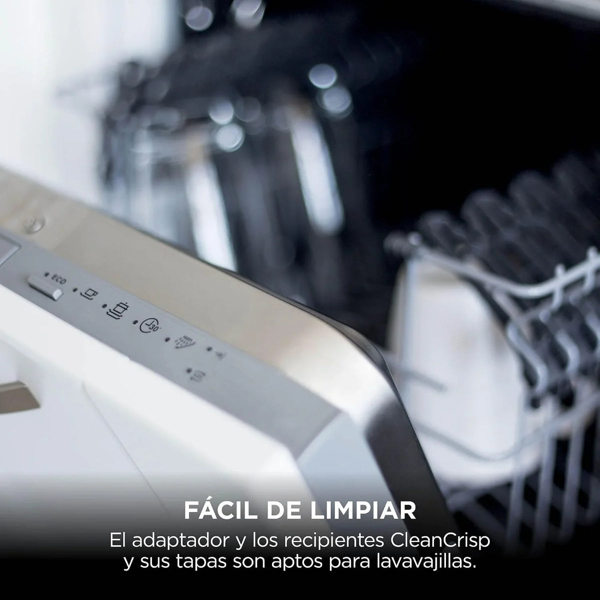 Ninja CRISPi, Freidora de Aire Portátil 4 en 1, 3,8L, Piedra/Dorado