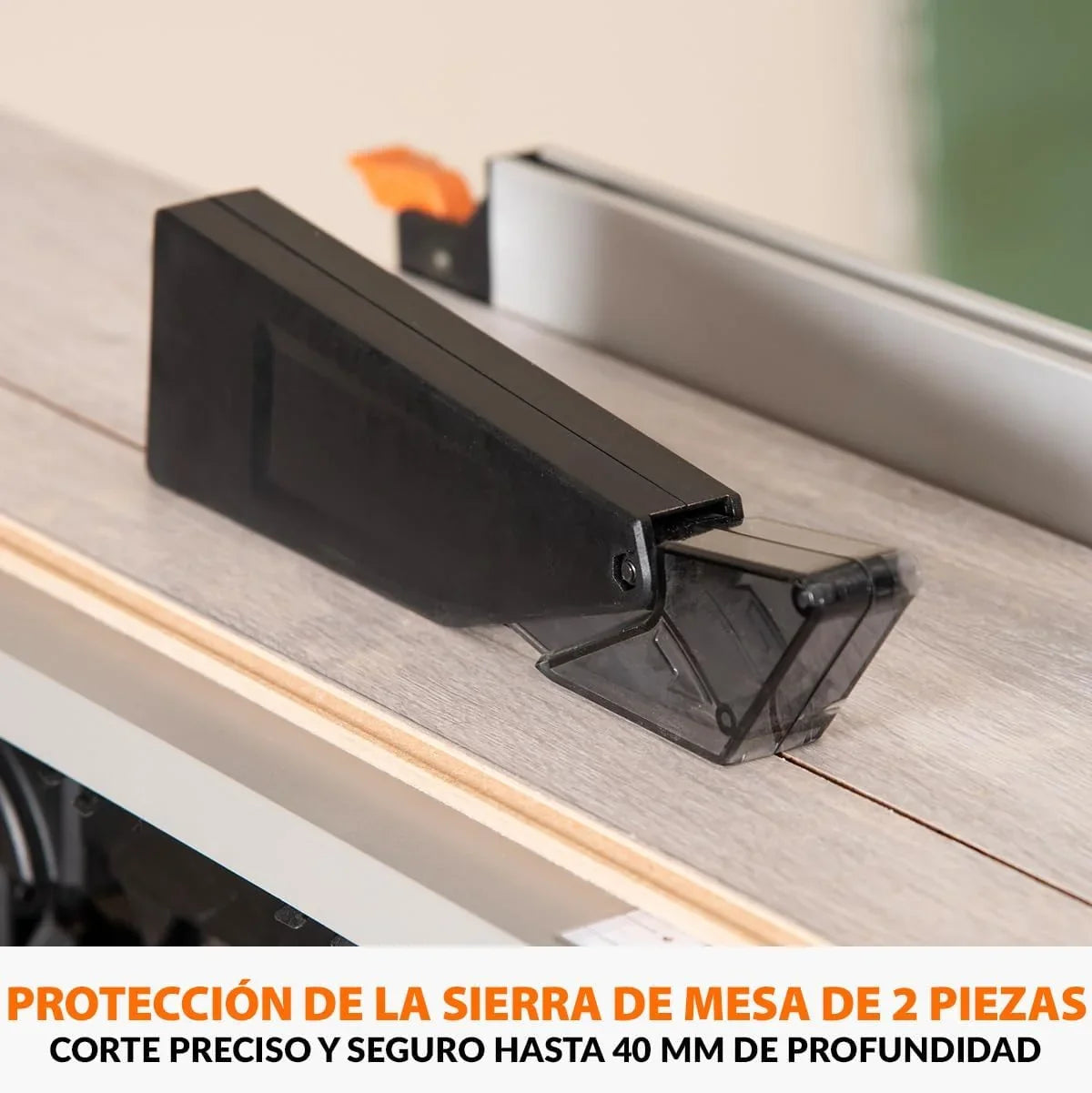 Evolution Power Tools R210MTS-G2 Sierra híbrida convertible de mesa/ingletadora, compacta y portátil, corte multimaterial, corta madera, metal, plástico, etc.; incluye una hoja de 210 mm
