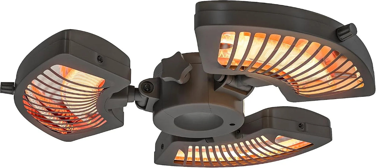 Outsunny Infrared Heater for Parasol 800/1600/2400W Black
